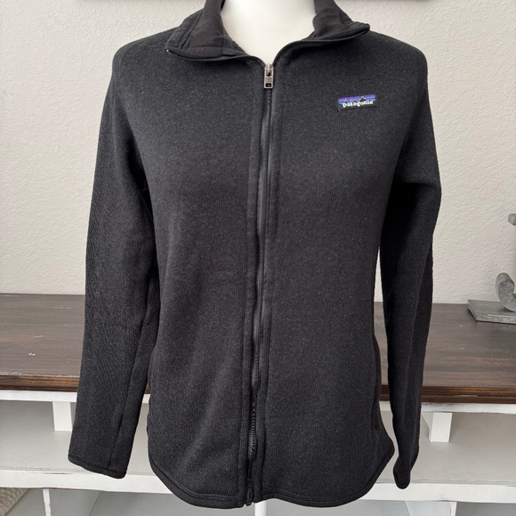 Patagonia Women's Better Sweater Jacket Full Zip Black Size M - Picture 2 of 11